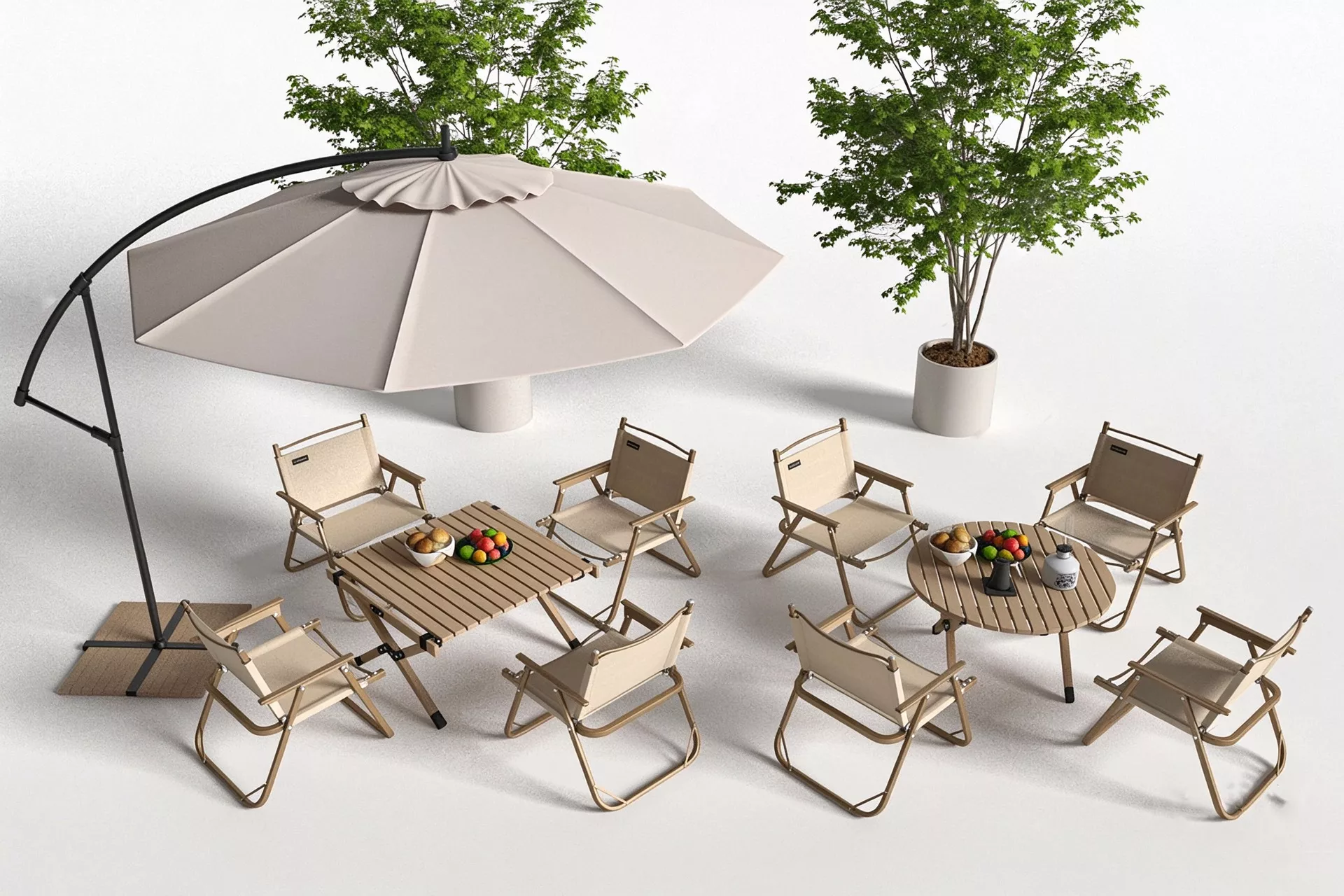 patio furniture 3D model