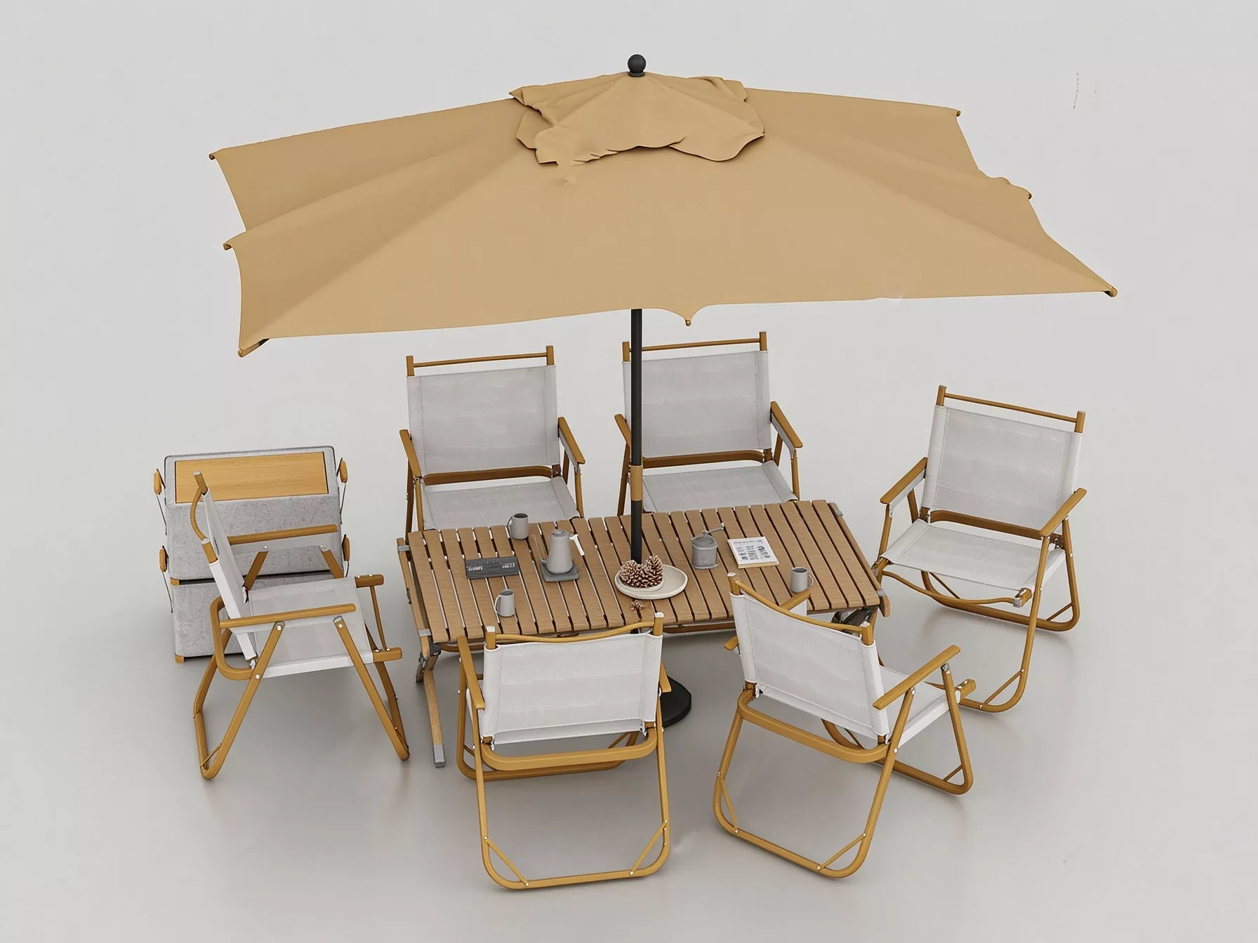 patio furniture 3D model