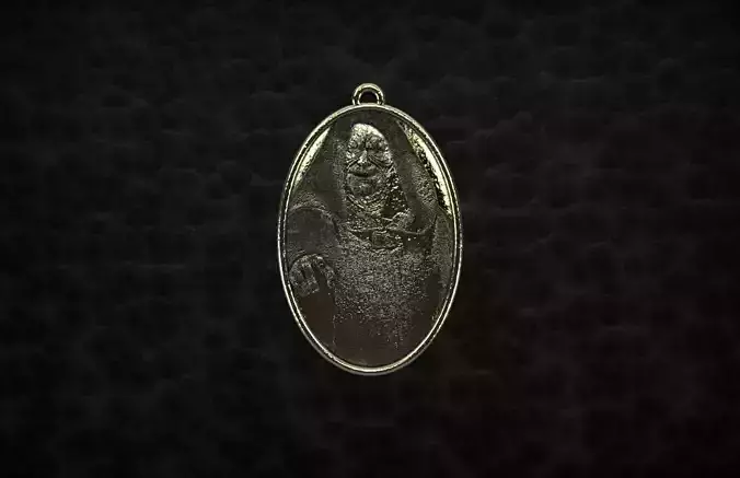 Darth Sidious Pendant Star Wars 3D print model