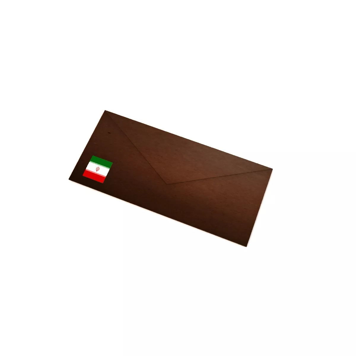 Flag of Iran 3D model