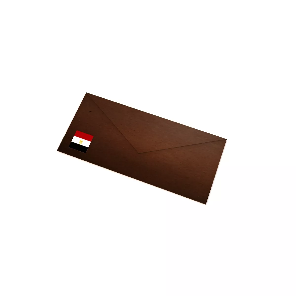 Flag of Egypt 3D model