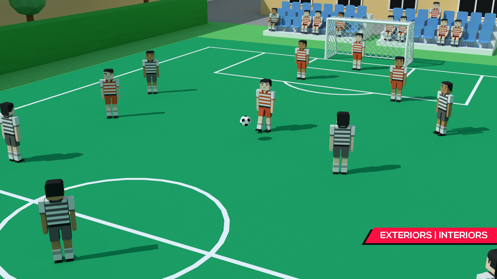 SimplePoly School Interiors - Low Poly Assets Low-poly 3D model_3