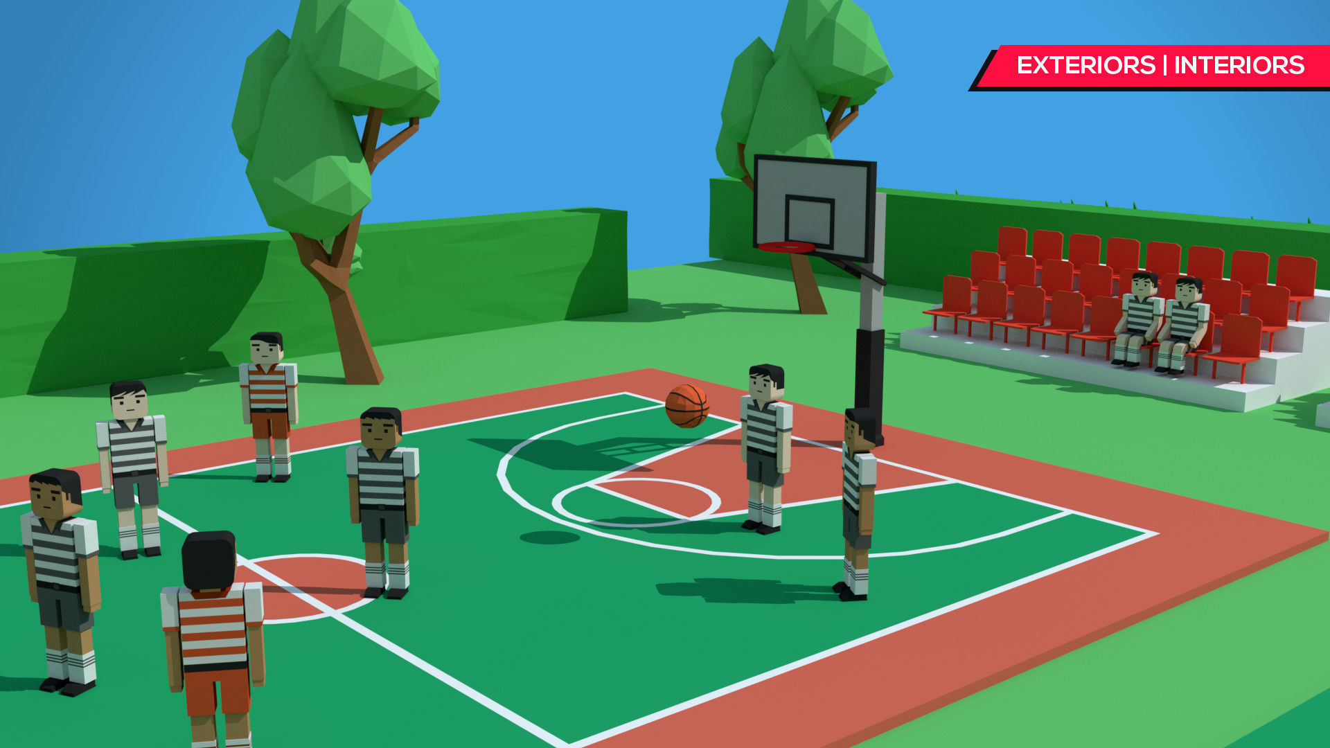 SimplePoly School Interiors - Low Poly Assets Low-poly 3D model_4