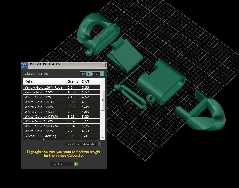 Miami cuban link chain bracelet 0069 3D print model_11