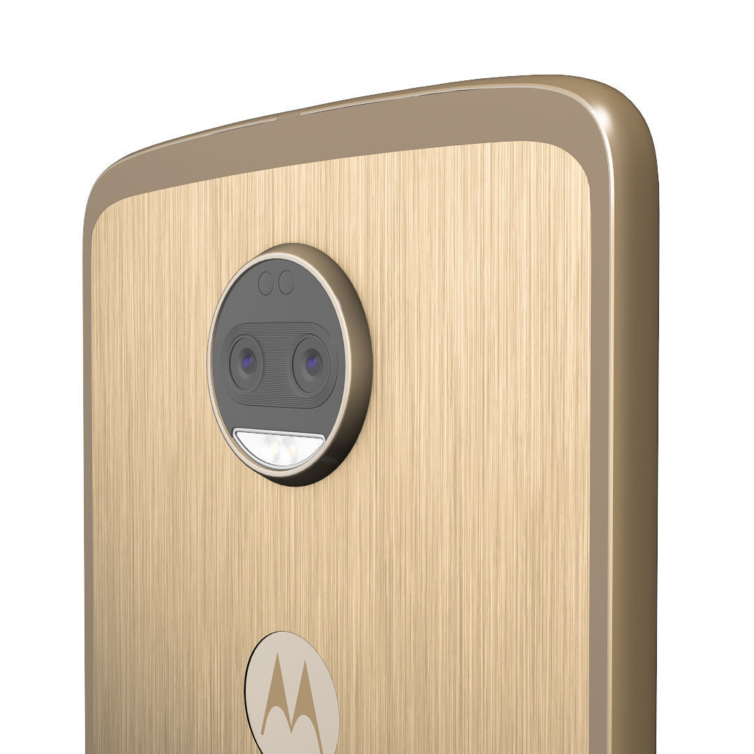 Moto Z2 Force GOLD model 3D model_4