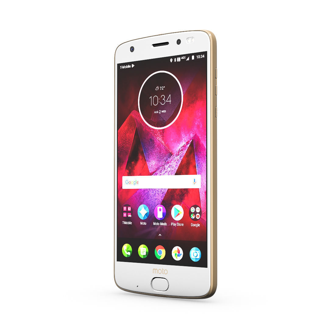 Moto Z2 Force GOLD model 3D model_12