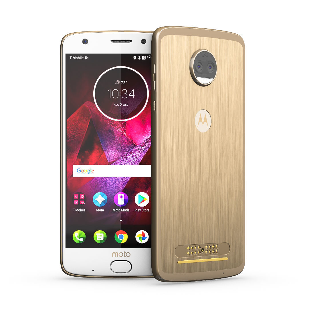 Moto Z2 Force GOLD model 3D model_2