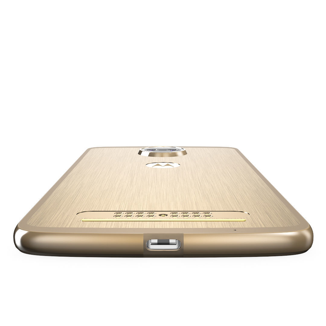 Moto Z2 Force GOLD model 3D model_7