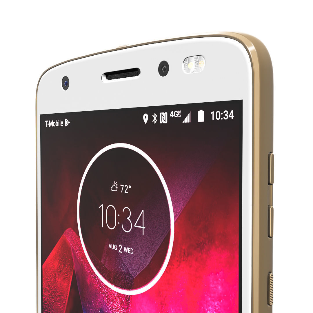 Moto Z2 Force GOLD model 3D model_15
