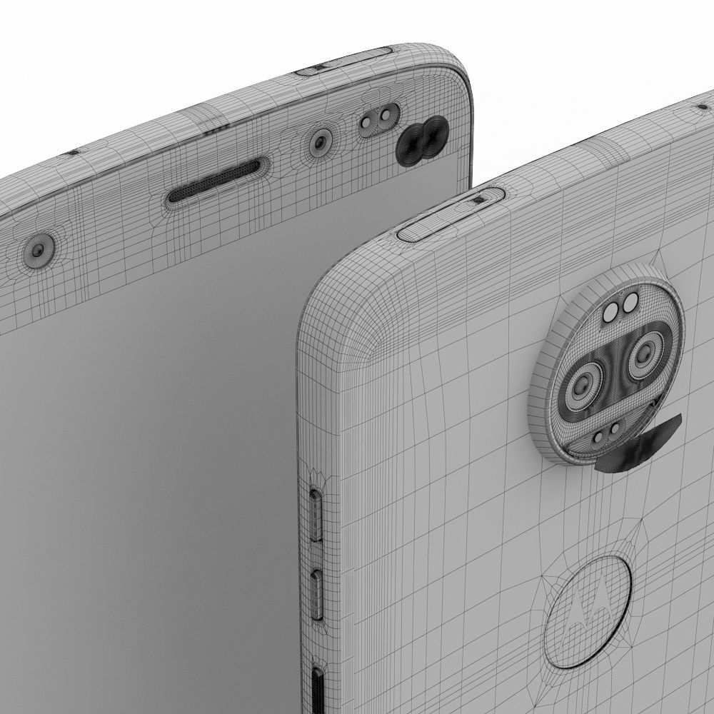 Moto Z2 Force GOLD model 3D model_18