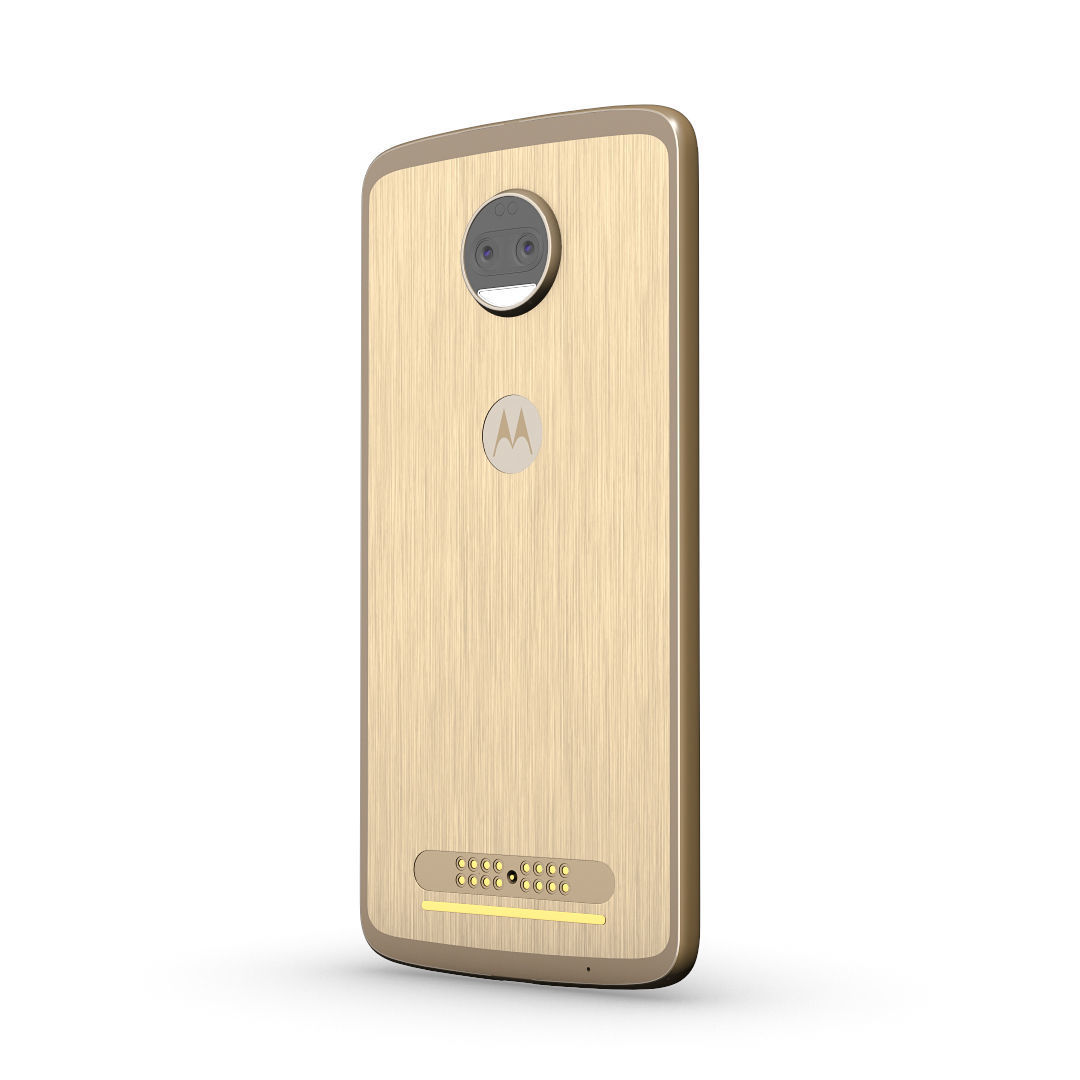 Moto Z2 Force GOLD model 3D model_3