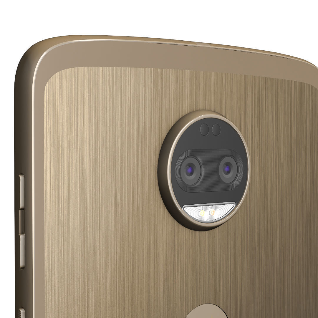 Moto Z2 Force GOLD model 3D model_5