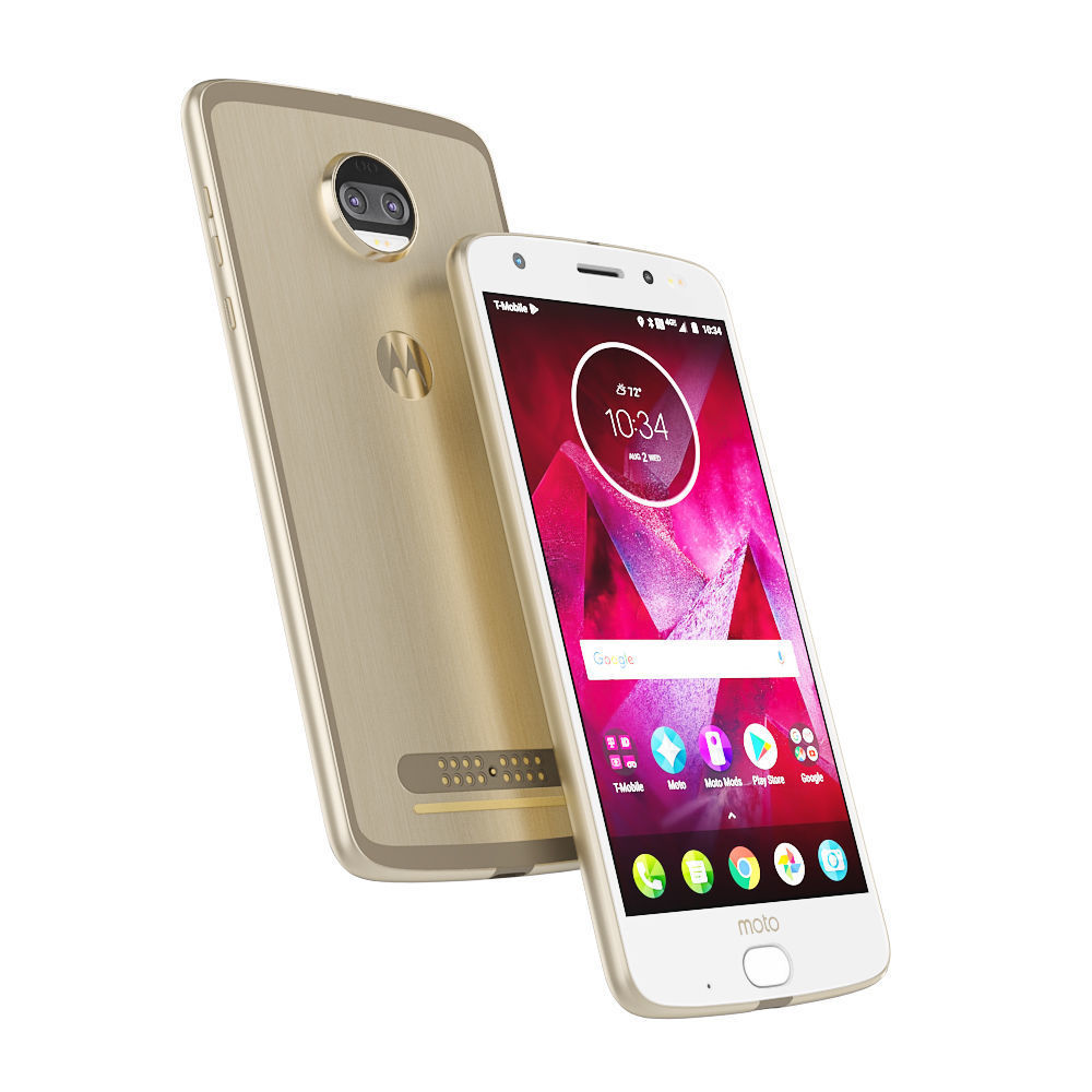 Moto Z2 Force GOLD model 3D model_1