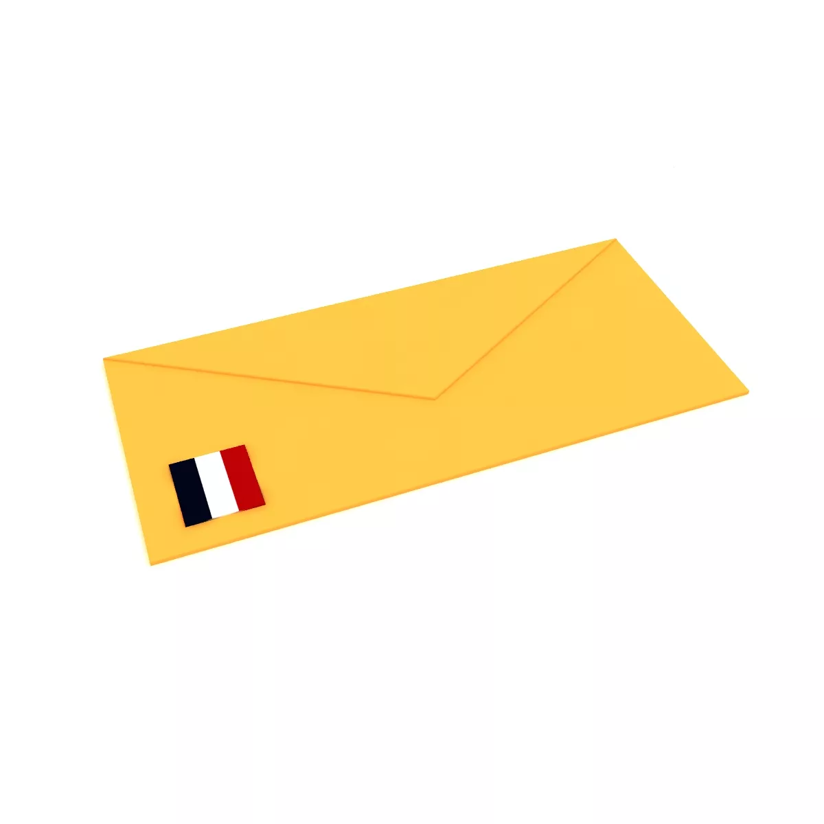 Envelop France 3D model
