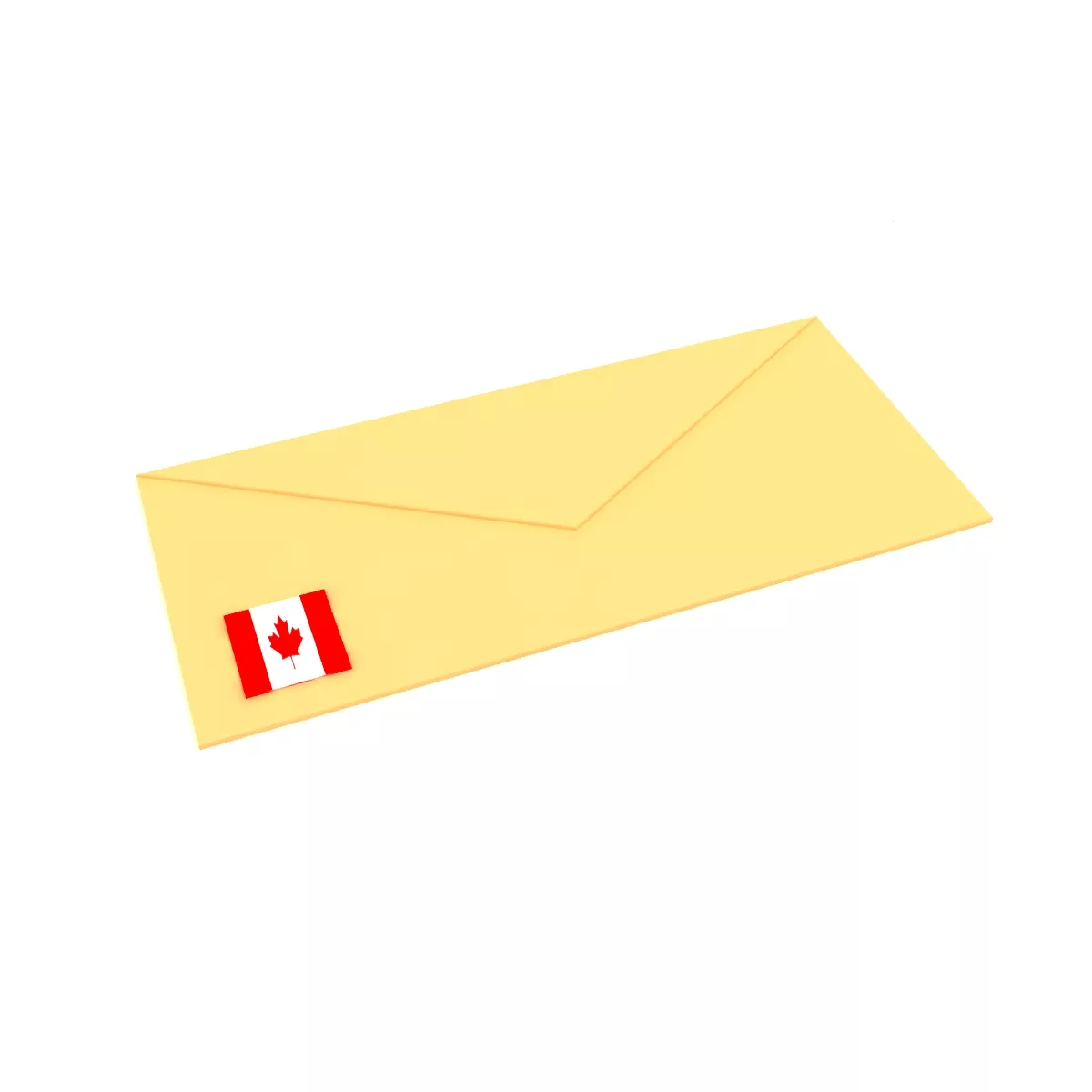 Envelop Canada 3D model