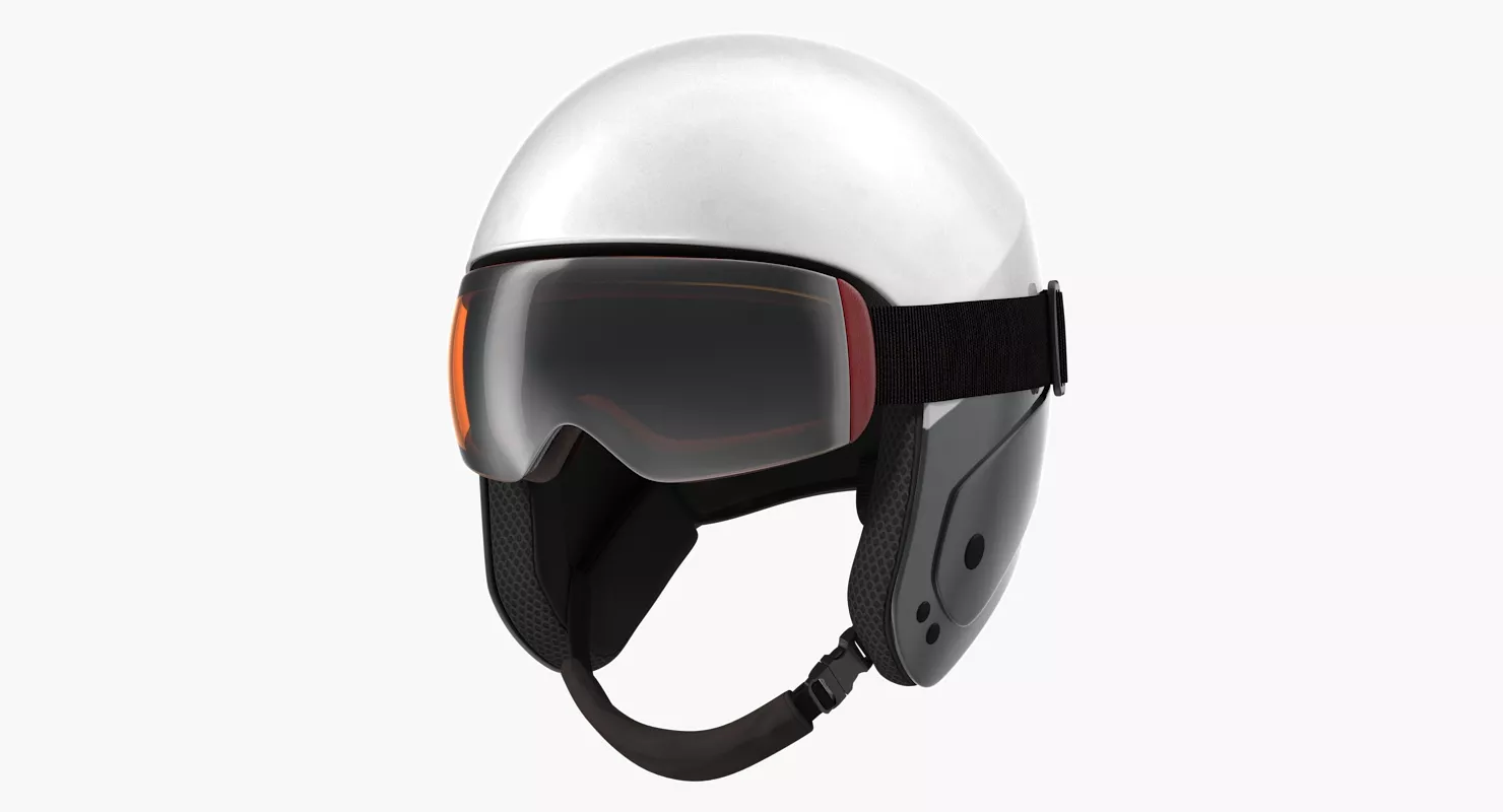 Ski Helmet 3D model