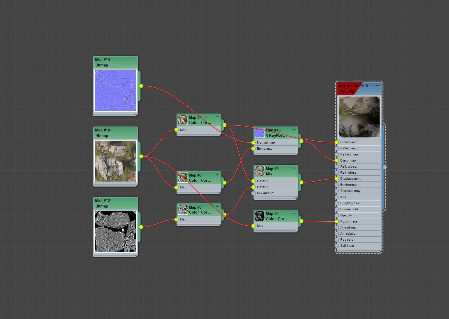 3d scanned nature stone 011 3D model_4