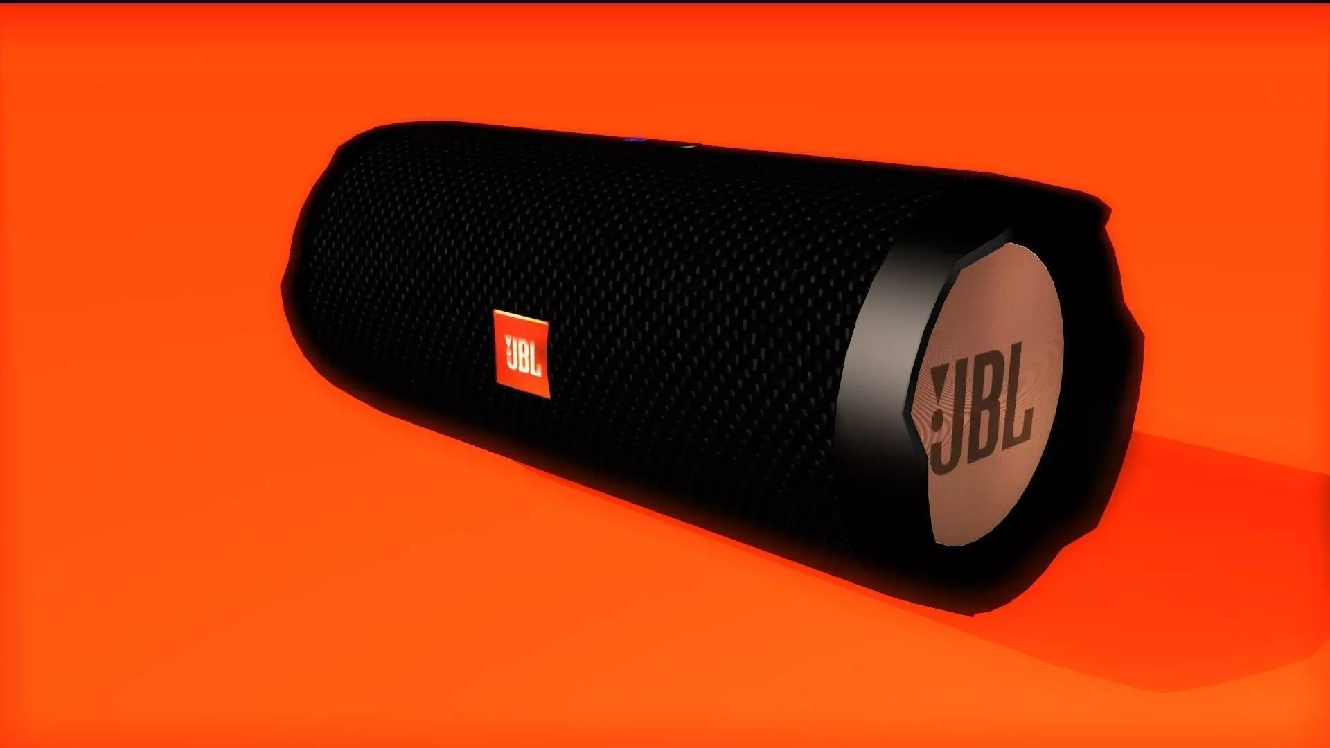 JBL Charge 3 Low-poly 3D model_0