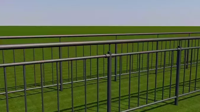 Fence seamless game-ready