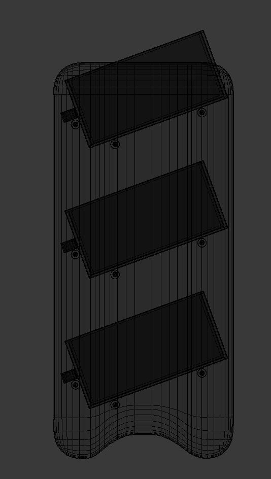 Kids Storage Box Shelf System -Boys 3D model_12