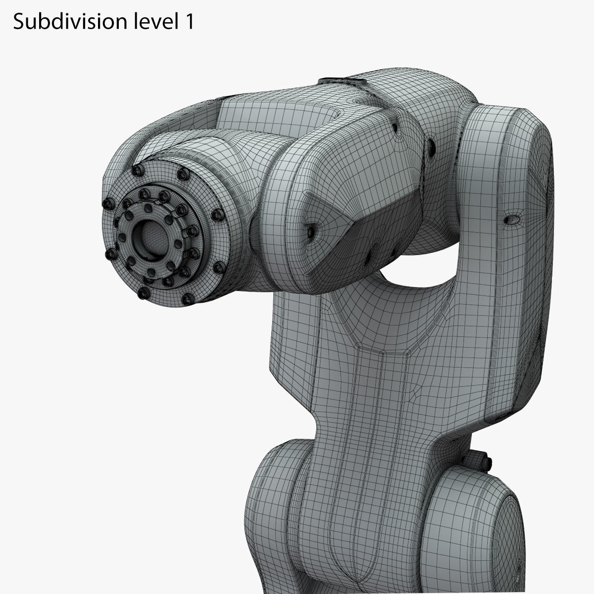 Kuka kr 3 Agilus 3D model_16
