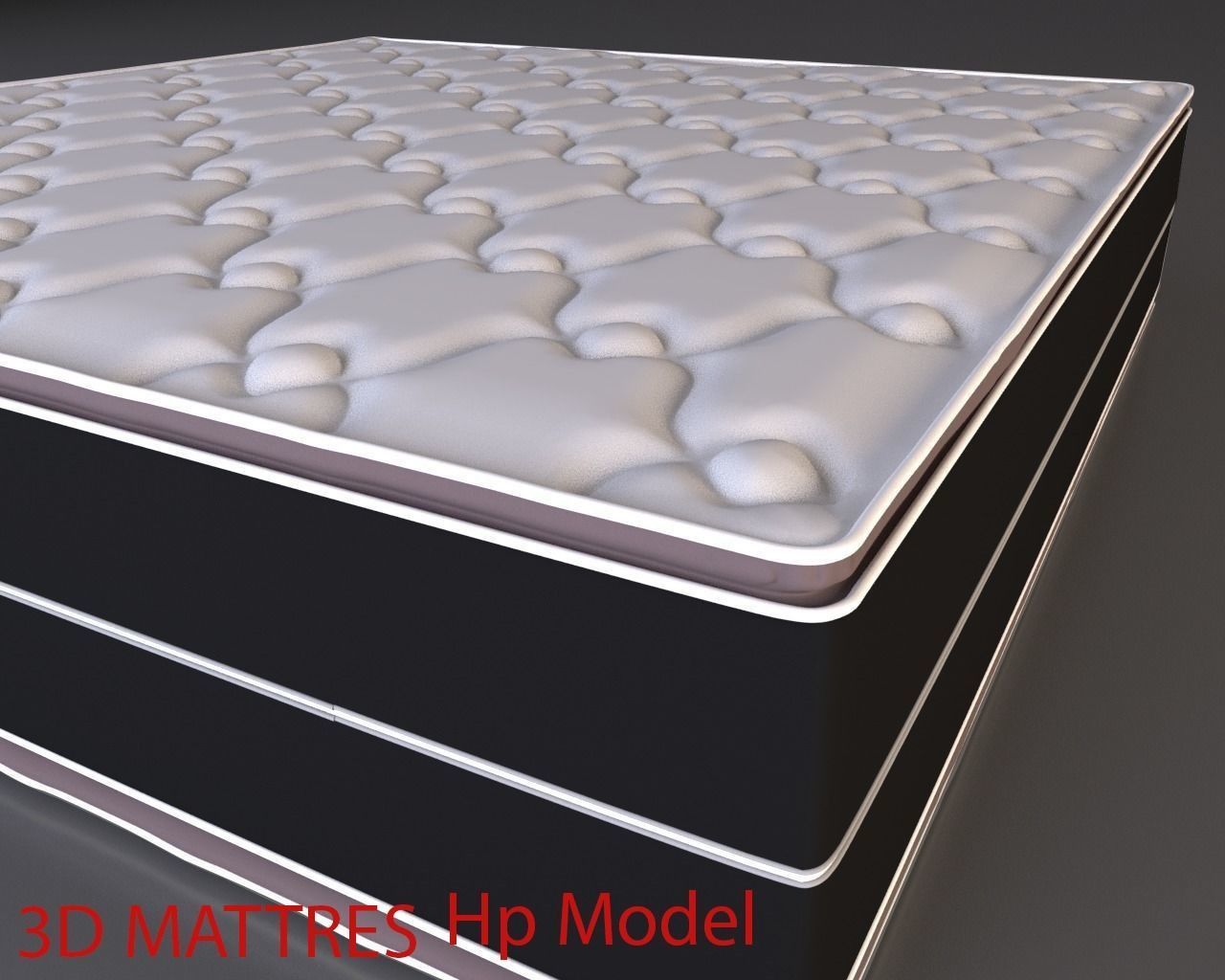 Mattress 3d Model 3D model_3