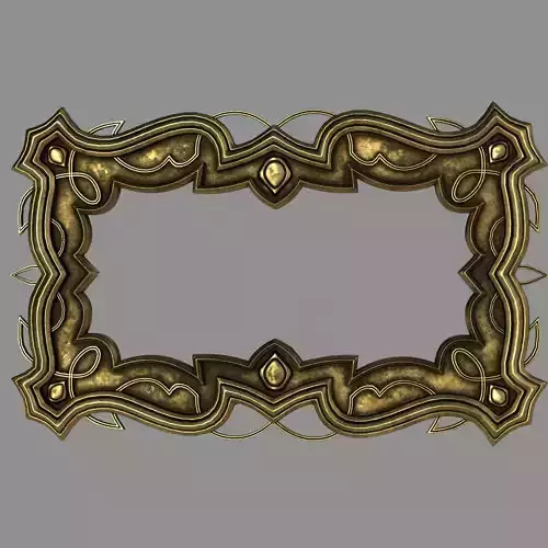 picture gold ornate frame