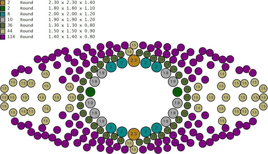 Ring with a madonna Many sizes 141 3D print model_9