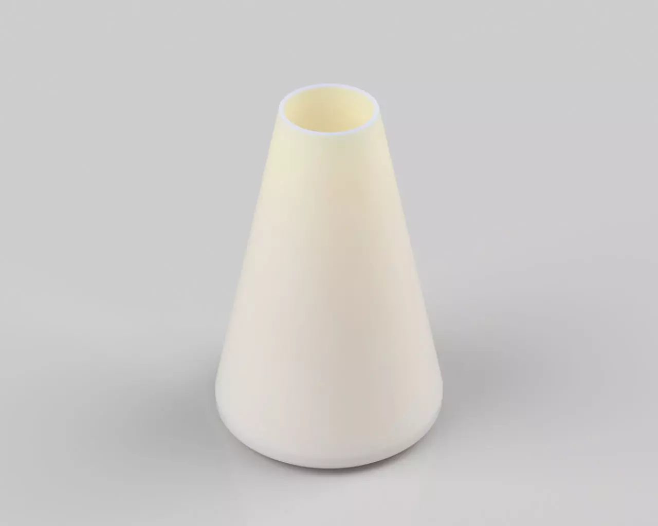Flower vase Cone cylinder H150 Free 3D print model_0