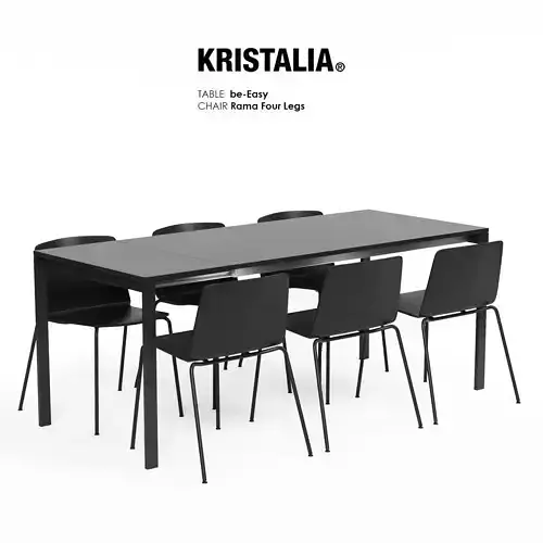 Kristalia Collection four chairs