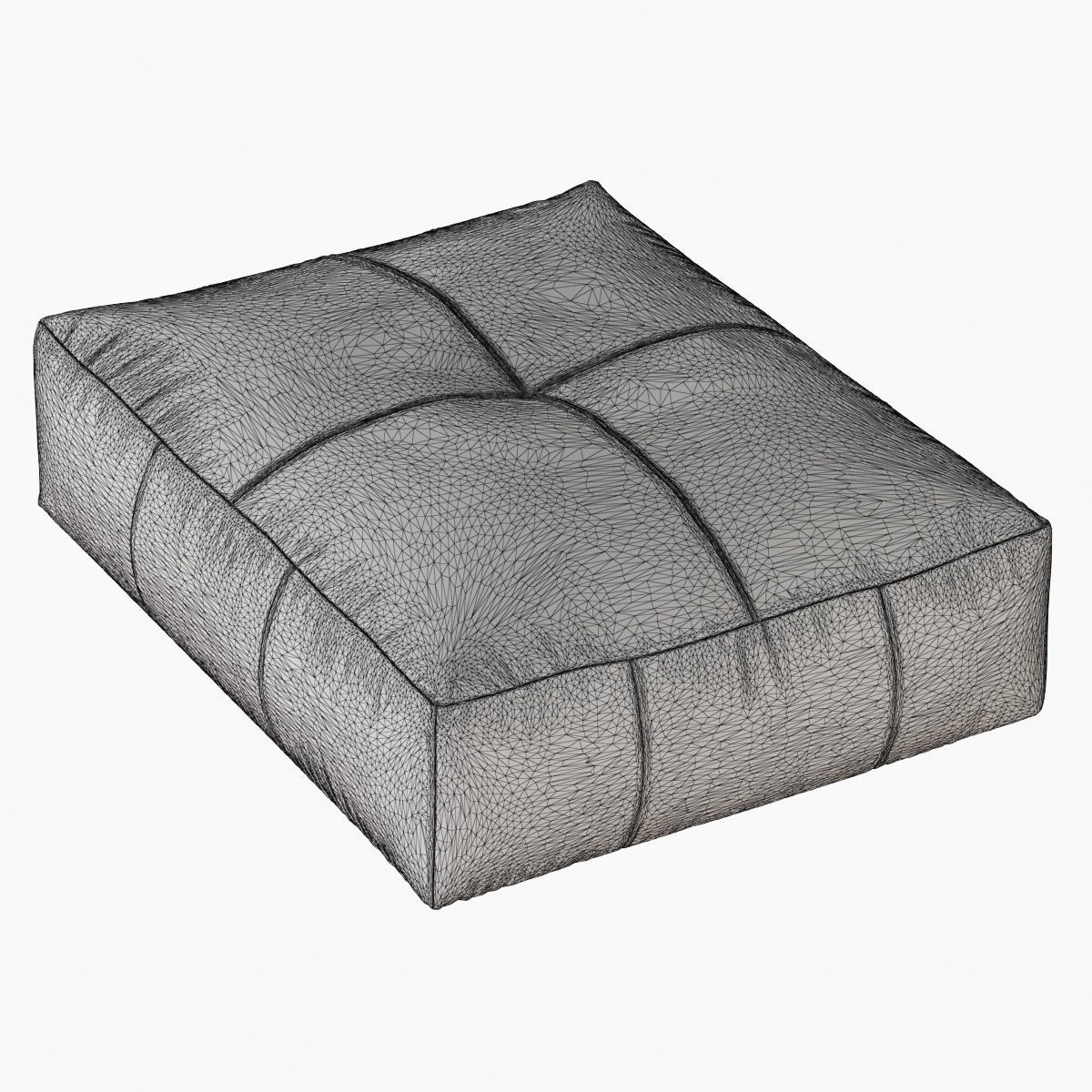 Pouf Ditre Kris 3D model_3