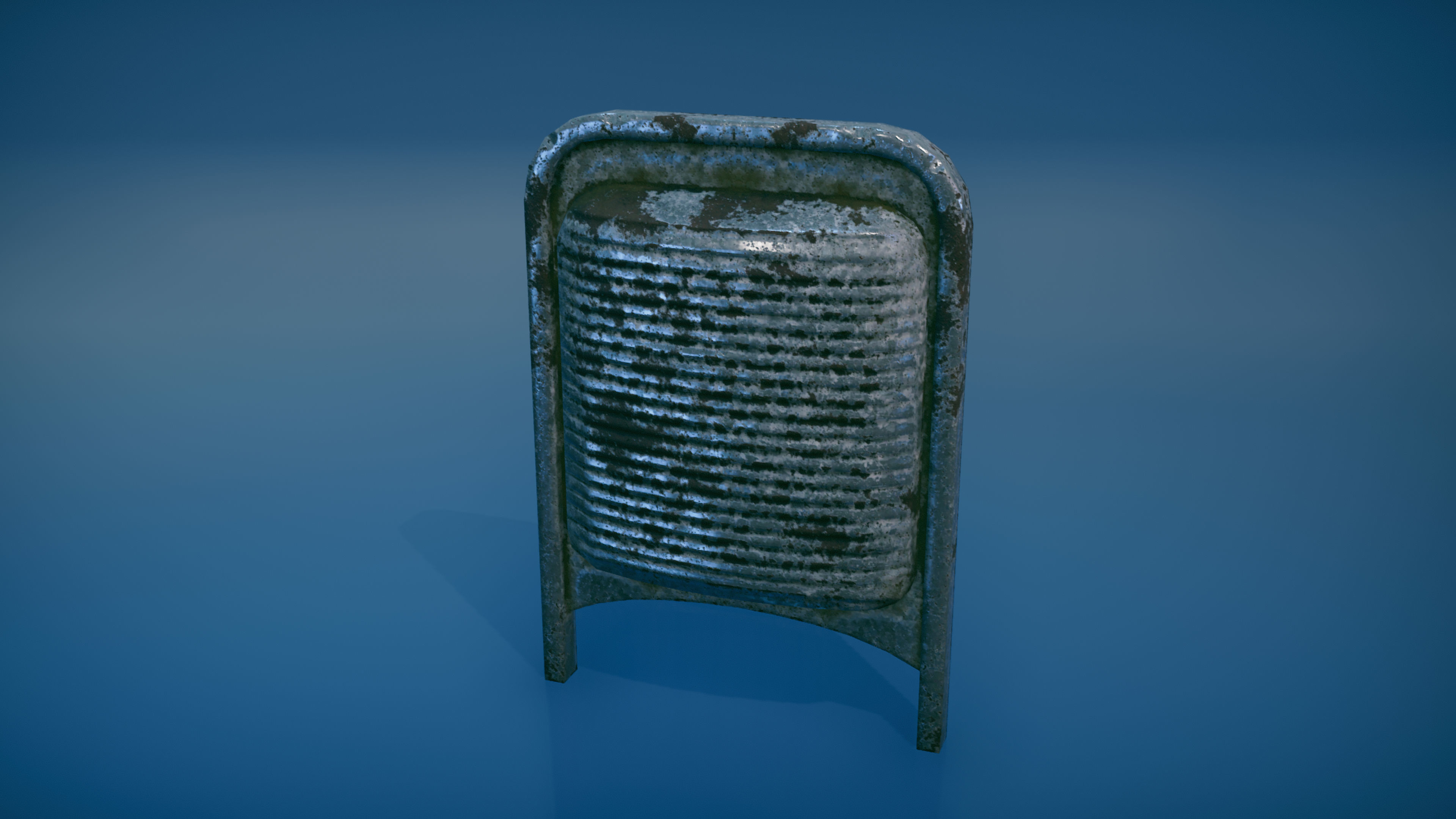 Modern washing machines Low-poly 3D model_5