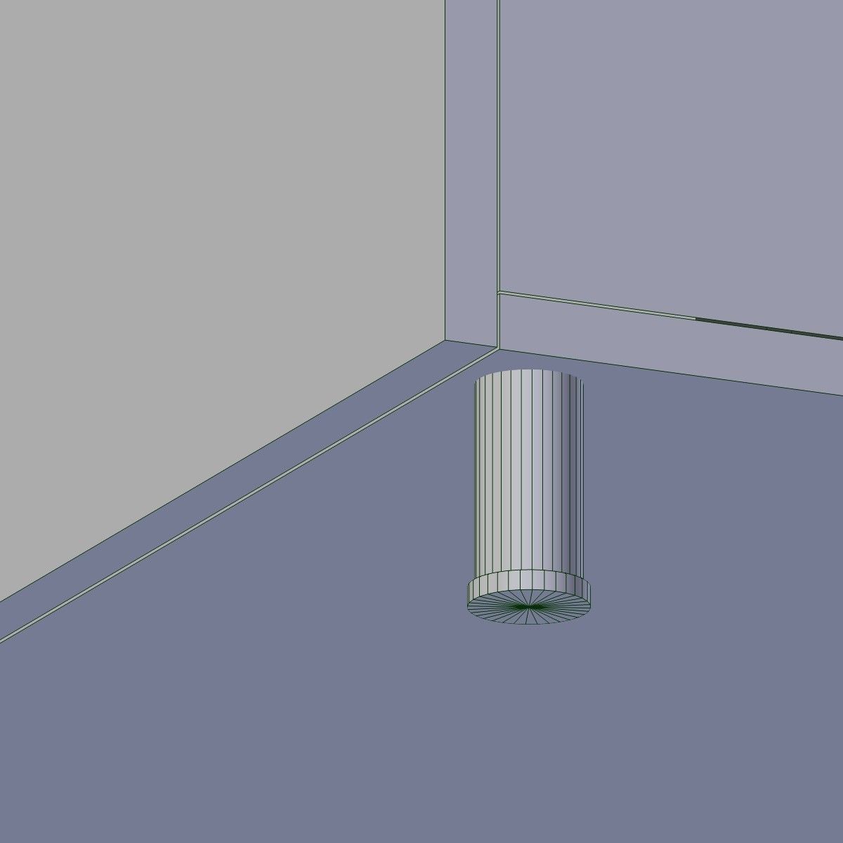 TV Cabinet Free 3D model_4