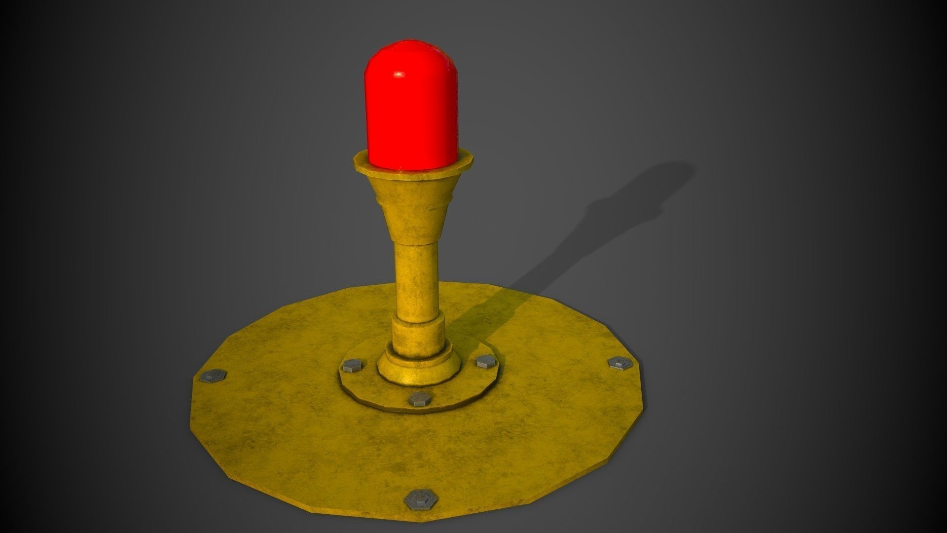 Runway Lights Low-poly 3D model_1