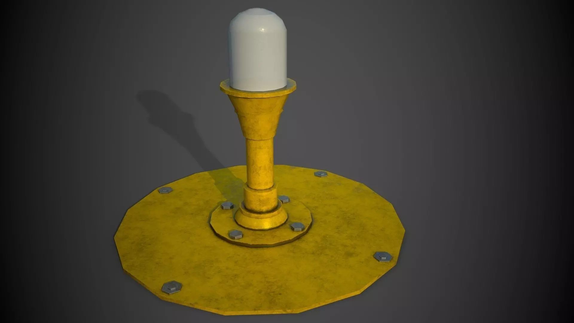 Runway Lights Low-poly 3D model_0