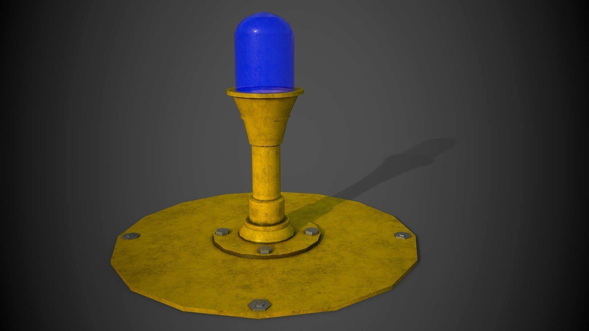 Runway Lights Low-poly 3D model_2