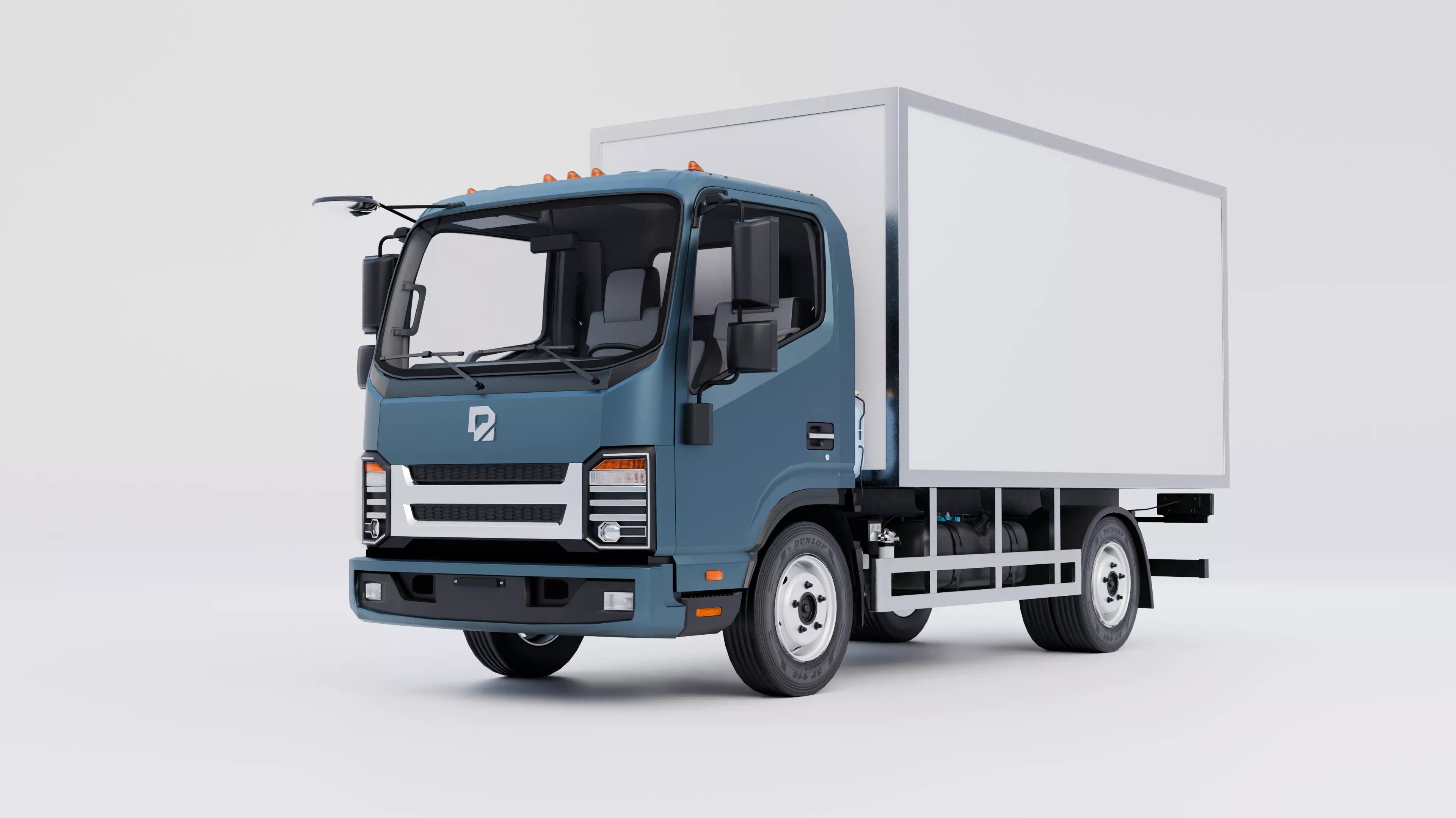 Low Poly Truck Low-poly 3D model