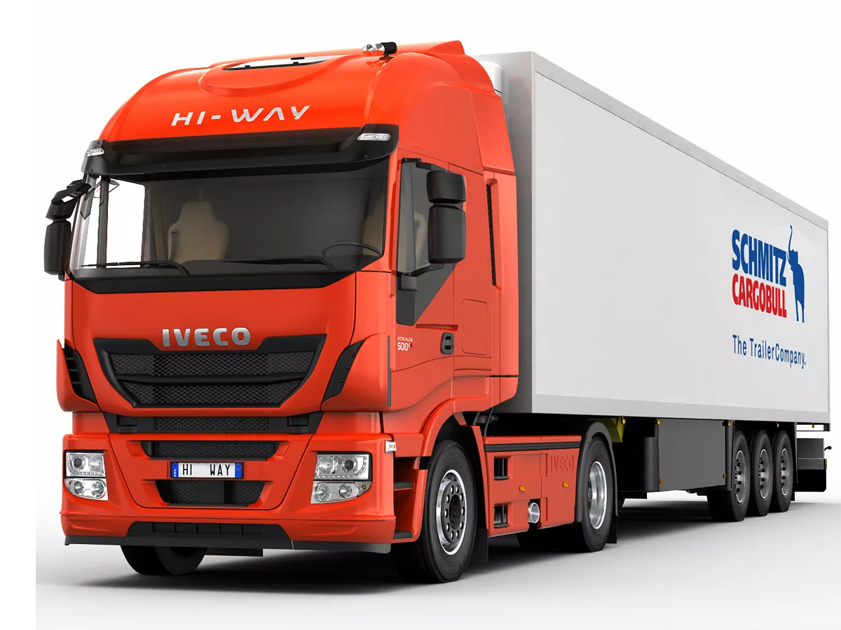 Iveco Stralis HI-WAY 2013 3D model