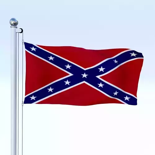 Animated Confederate Flag