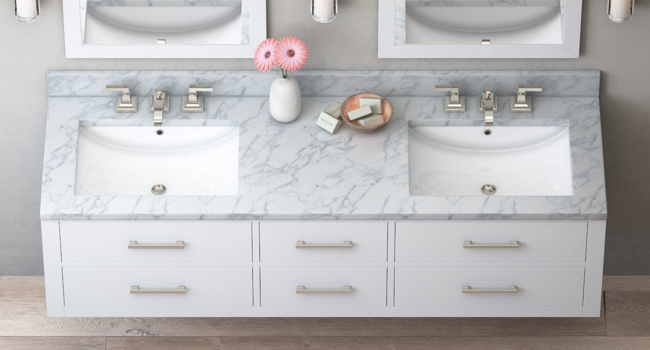 HUTTON DOUBLE FLOATING VANITY 3D model_3