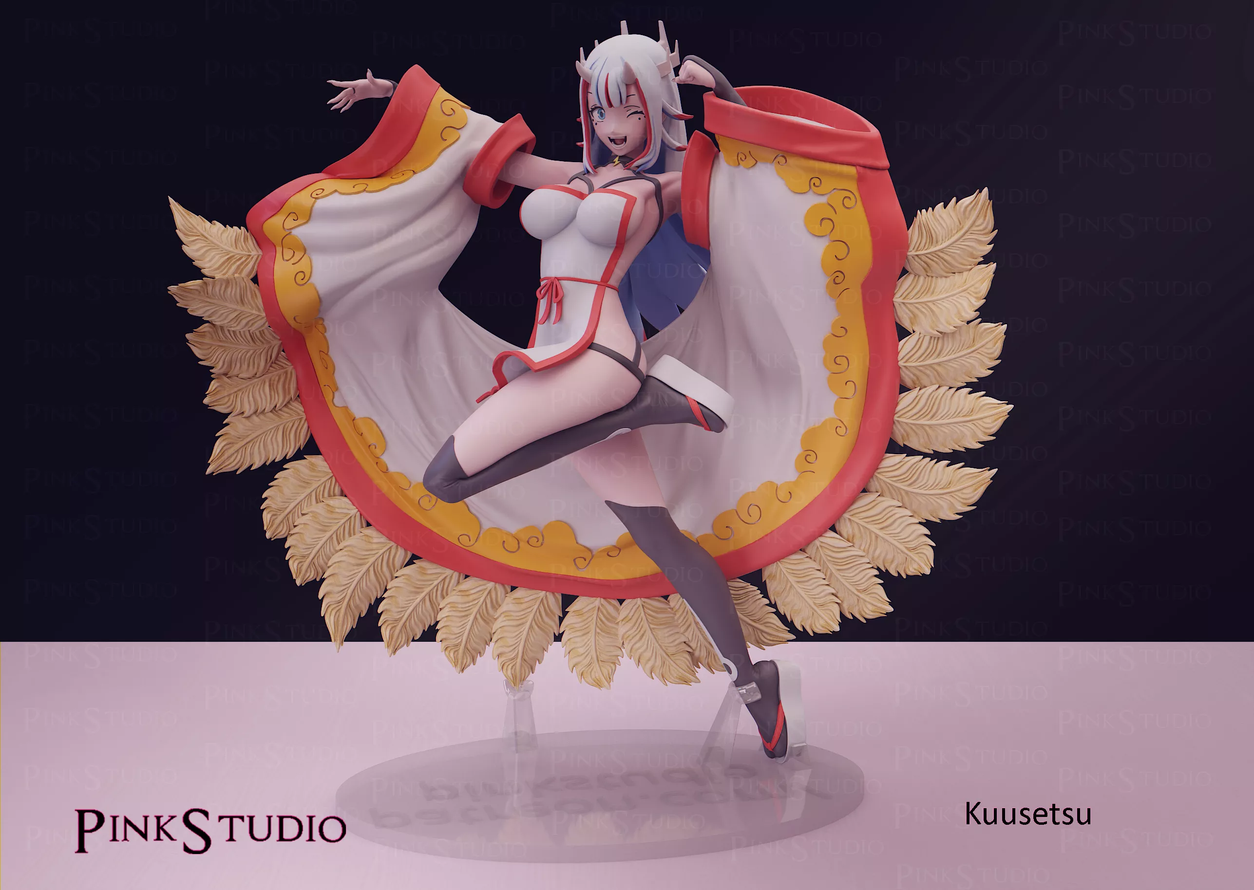 chained soldier - kuusetsu 3D print model