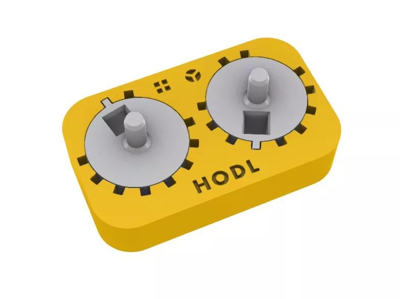 Seed phrase - Stamping Jig - Even and odd number of letters 3D print model