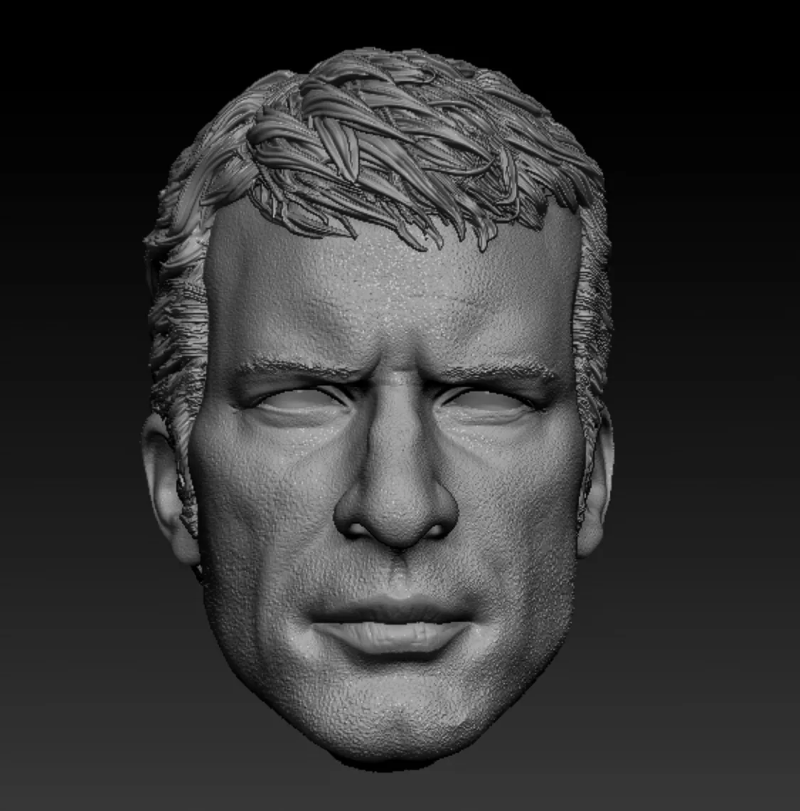 2004 Tom Jane Punisher Headsculpt V2 3D print model