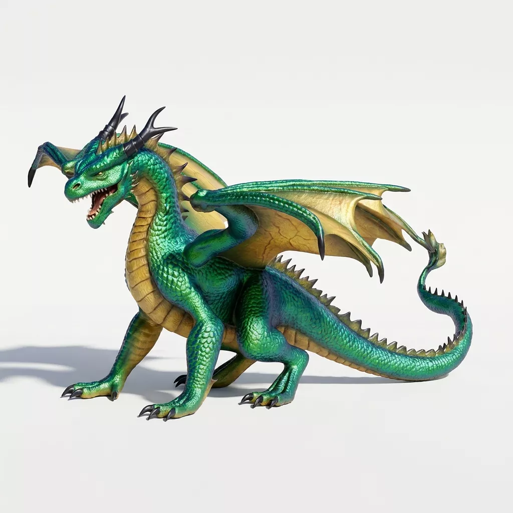 Fire Dragon 3D print model