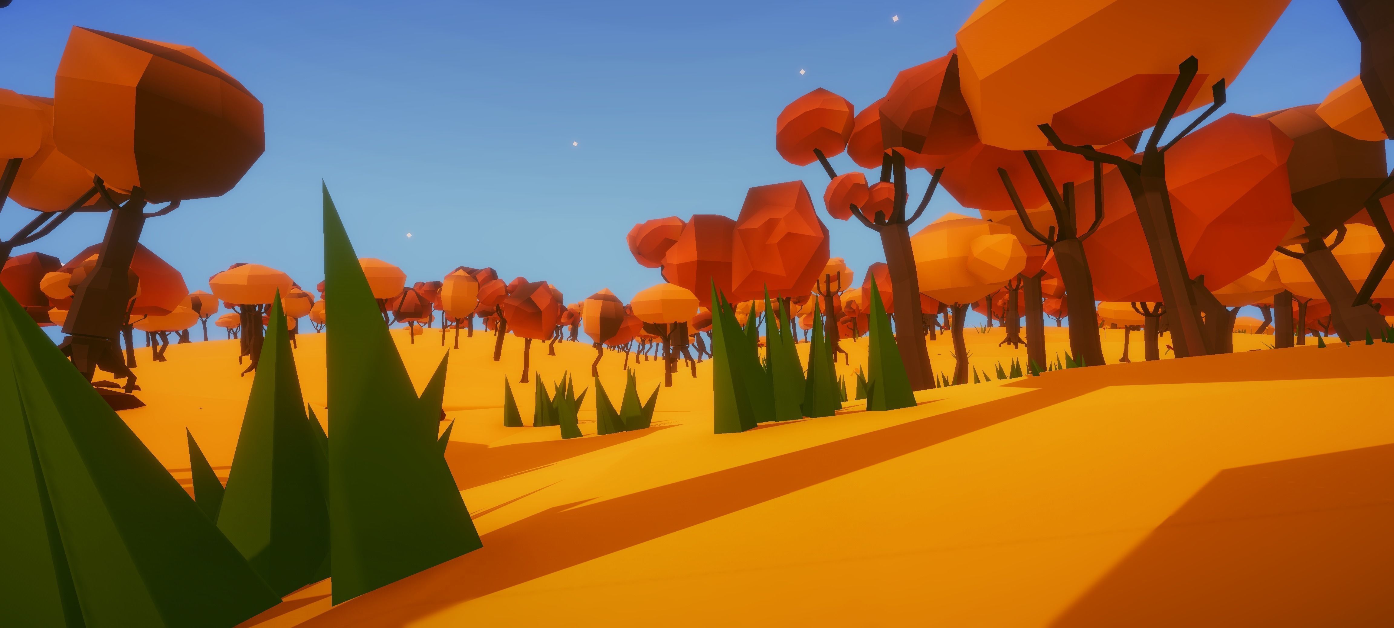 Low Poly Trees V2 Low-poly 3D model_11
