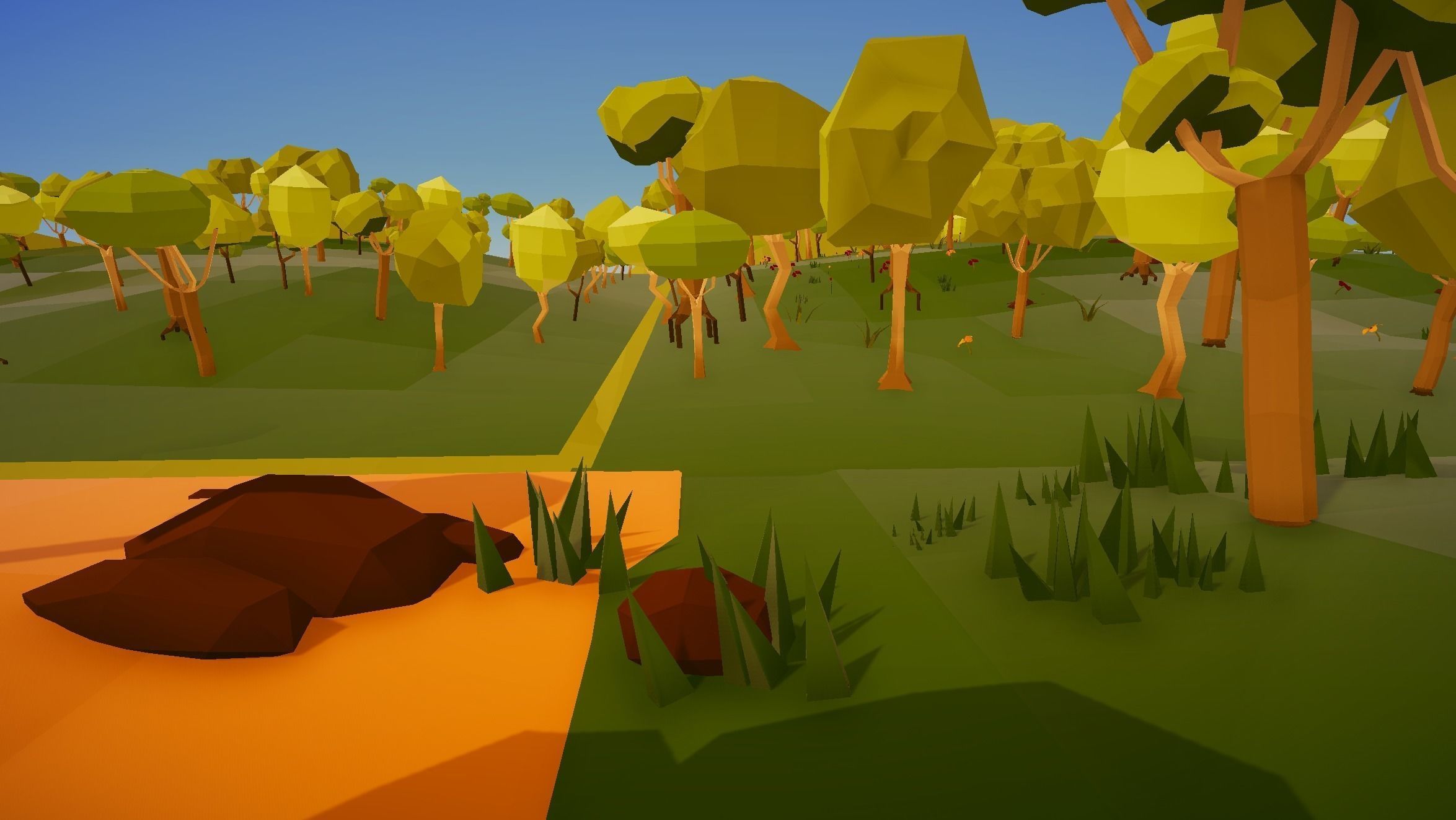 Low Poly Trees V2 Low-poly 3D model_42