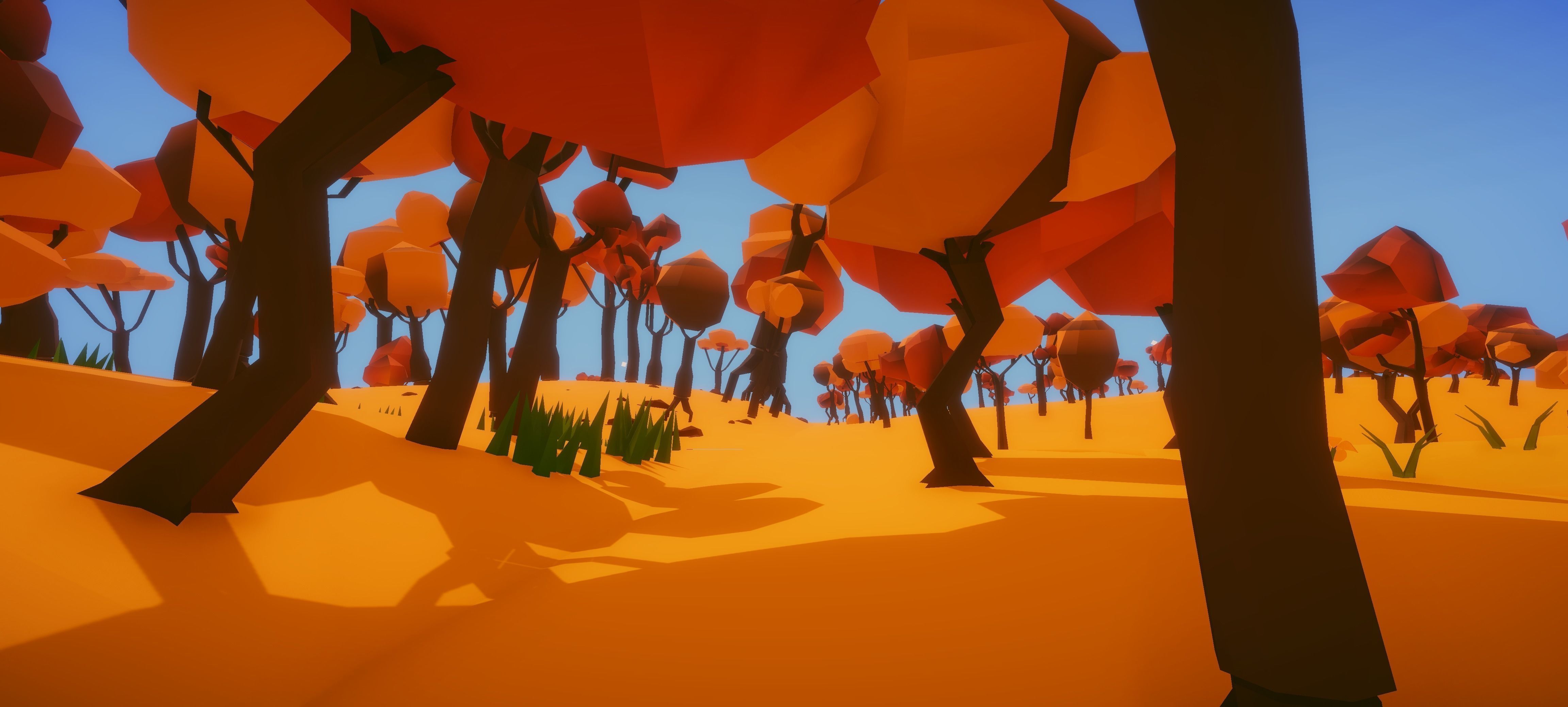 Low Poly Trees V2 Low-poly 3D model_5
