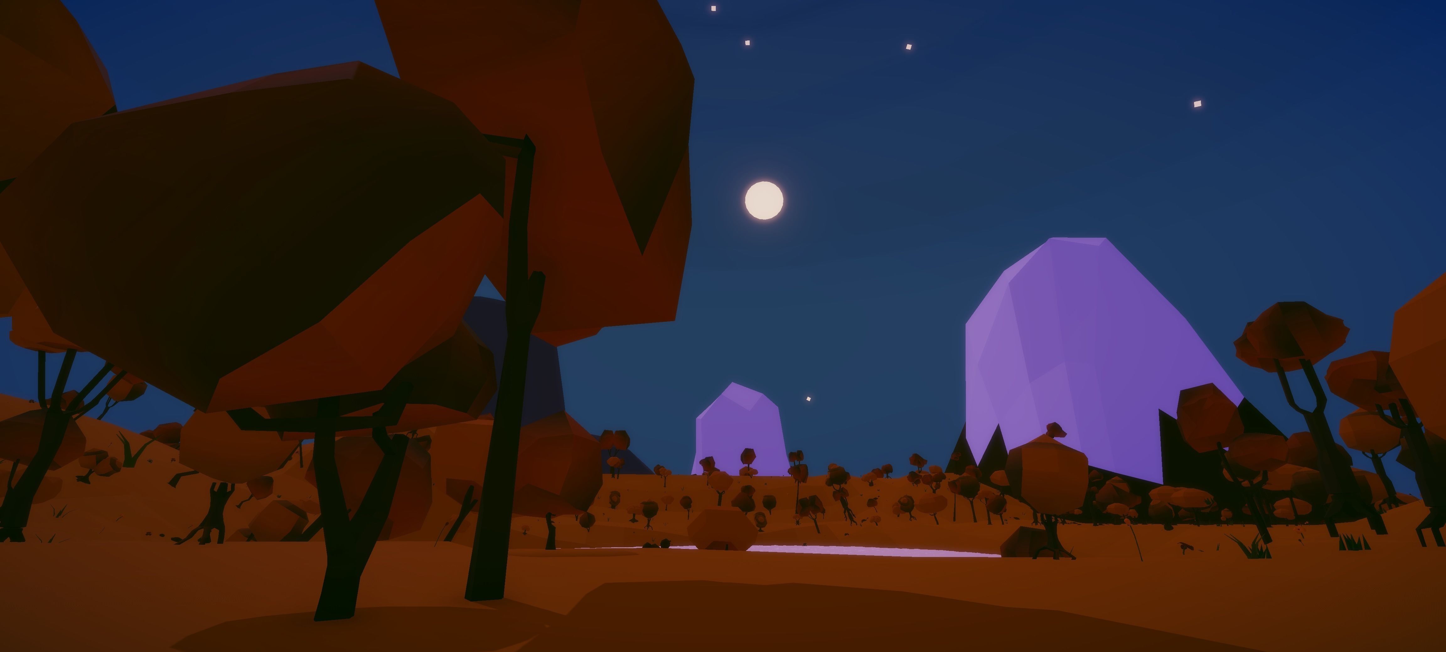 Low Poly Trees V2 Low-poly 3D model_20