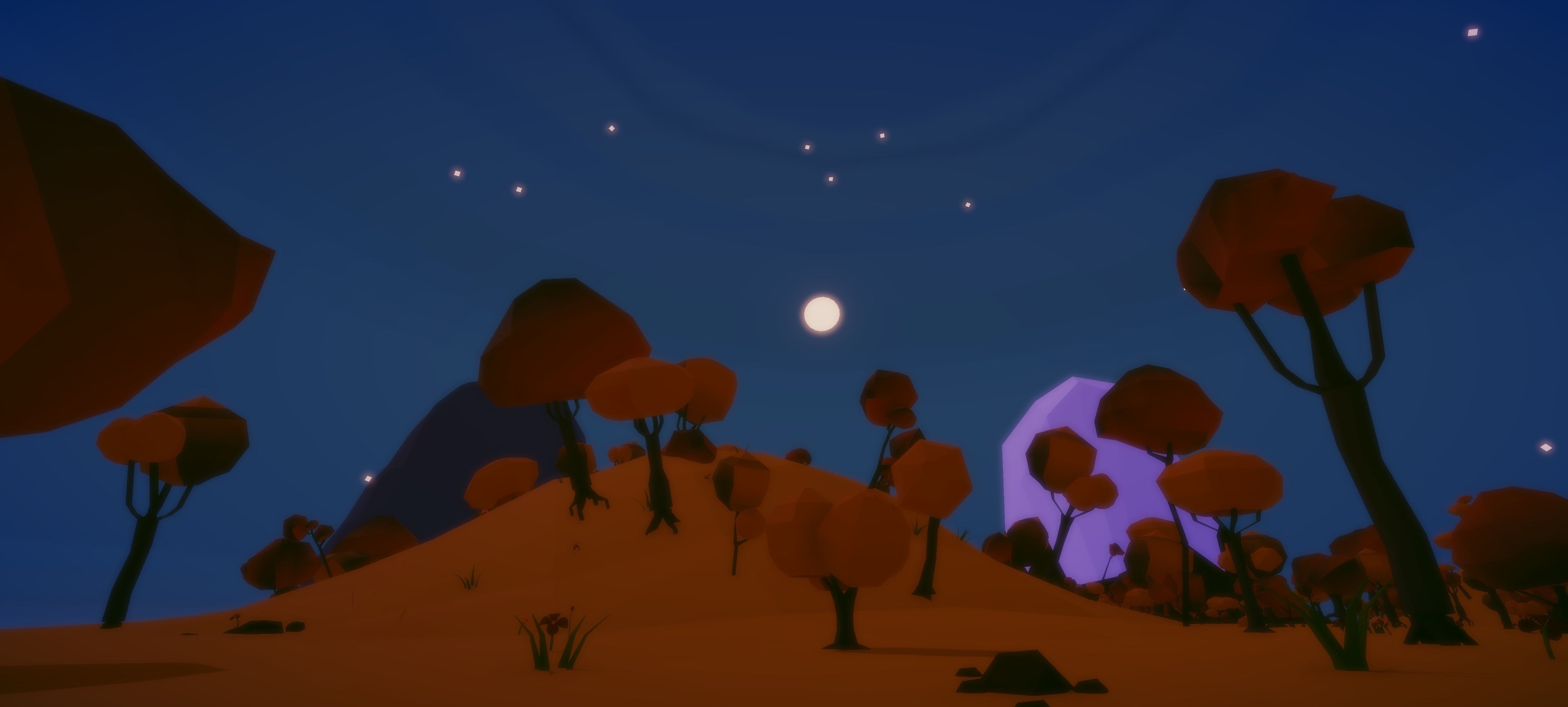 Low Poly Trees V2 Low-poly 3D model_7