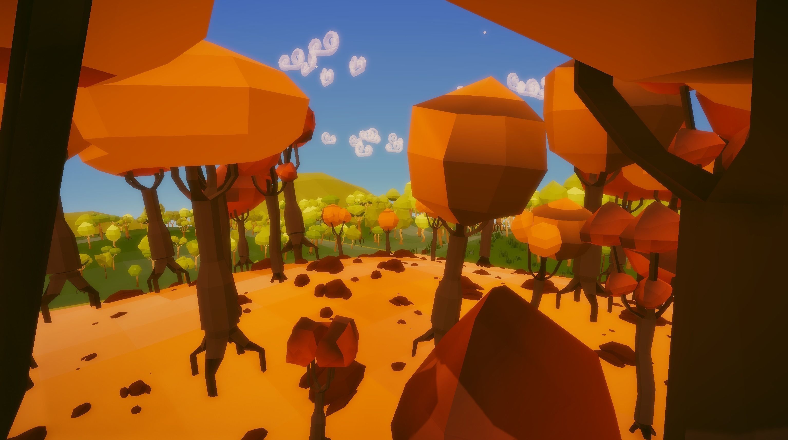 Low Poly Trees V2 Low-poly 3D model_0